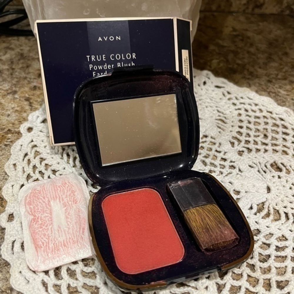 Avon True Color Powder Blush Rose Passion New